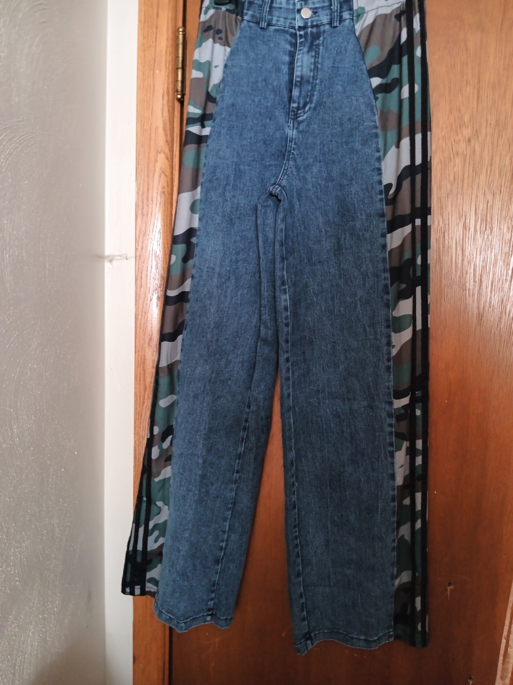 Brand New Wide Leg Blue Denim Jeans
